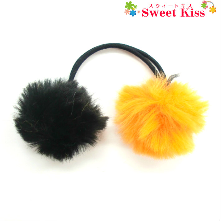 楽天市場】【 キッズ ヘアゴム 】パンプキン ヘアゴム (2コ