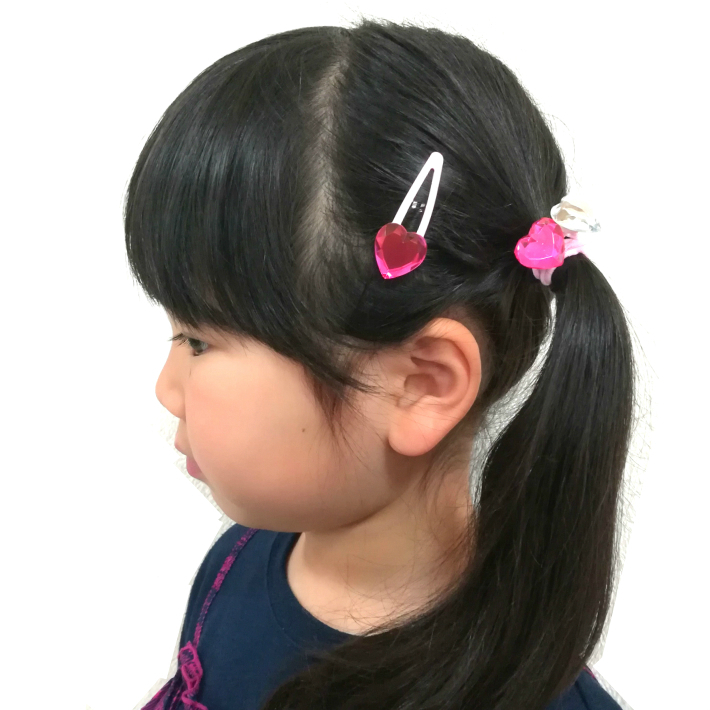 楽天市場 キラキラハート パッチンどめ ヘアクリップ 2コ パッチン留め ぱっちんどめ パッチンピン スリーピン ヘアピン ヘアアクセサリー 髪飾り 髪留め キッズ 子供 こども かわいい 可愛い おしゃれ カジュアル 三歳 小学生 お出かけ 全品 送料無料 実施中