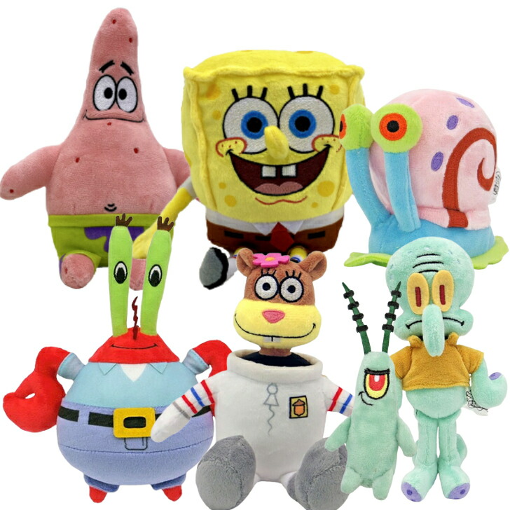 スポンジ・ボブ　スポンジボブ　ゲイリー　カタツムリ　ぬいぐるみ 楽天市場】SpongeBob SquarePants Gary the Snail スポンジボブ