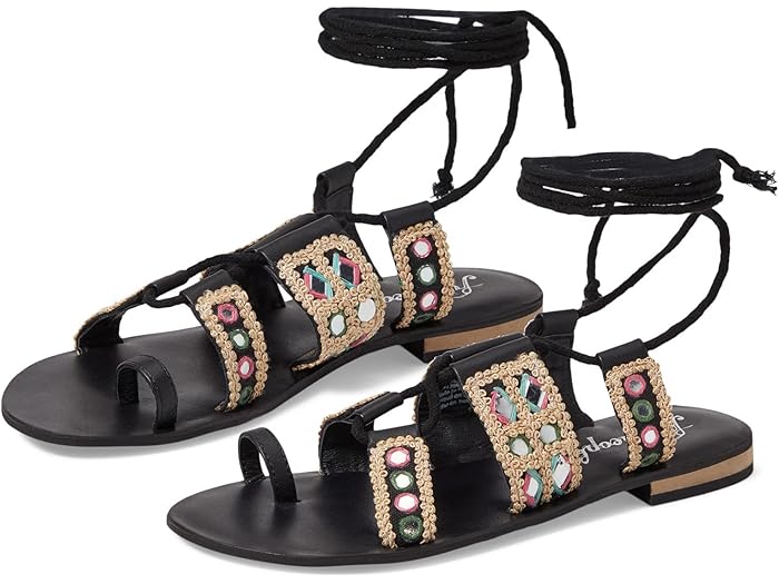 (取寄) フリーピープル マントラ ミラー サンダル Free People Mantra Mirror Sandal Black画像