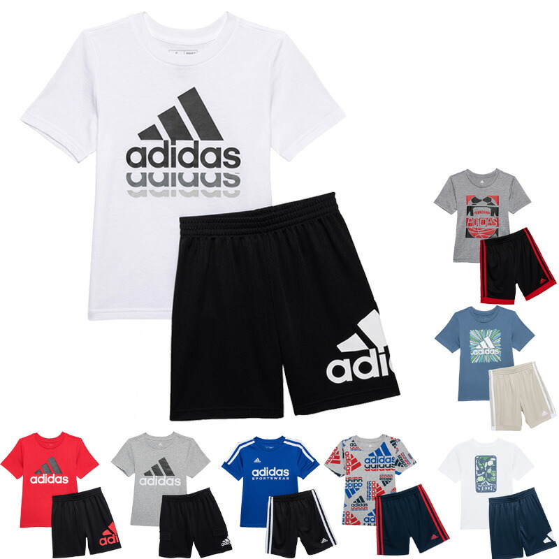 アディダスオリジナルス　総柄セットアップ　L 半袖Tシャツ　ハーフパンツ adid-teepants-n0.jpg