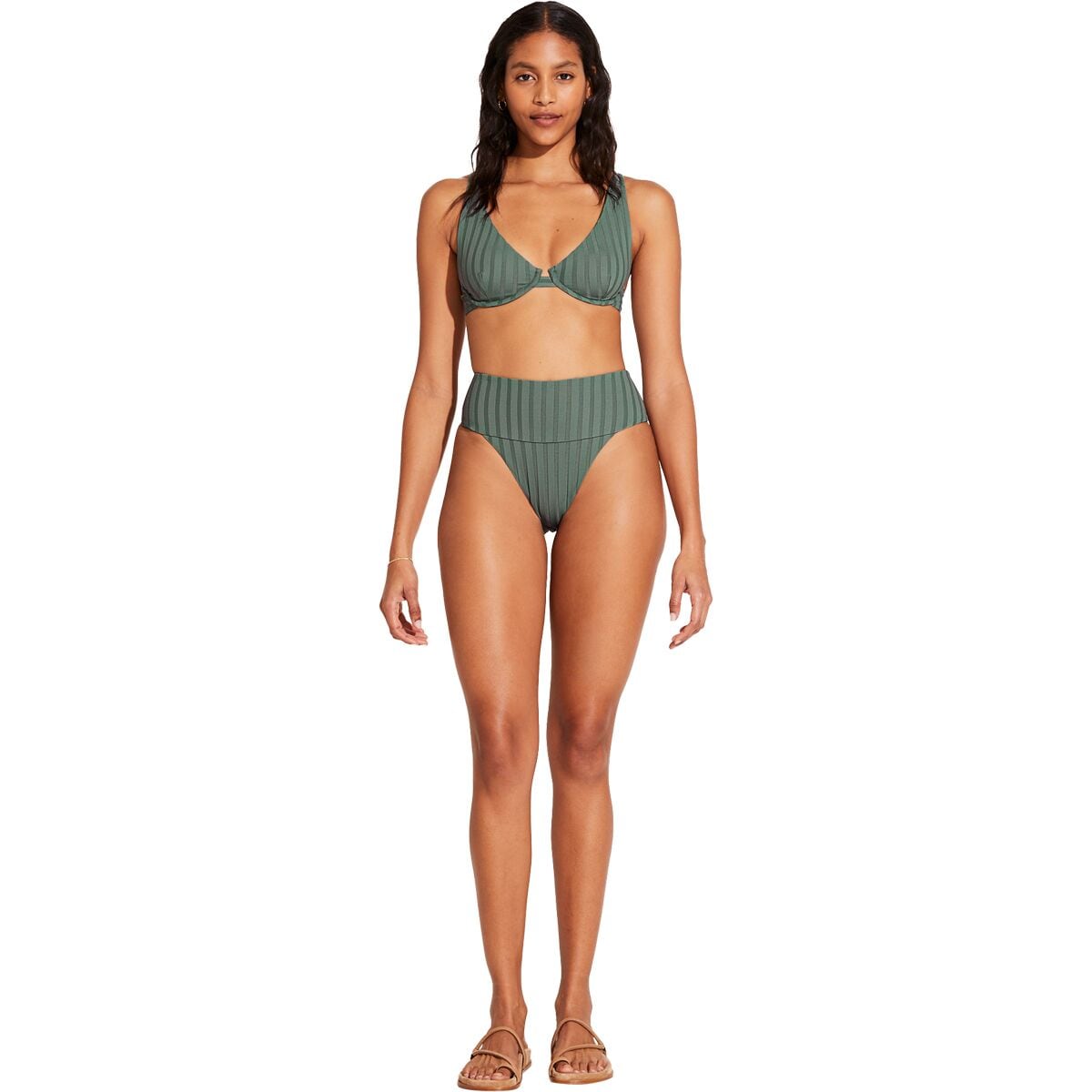 取寄) ビタミン A ウィメンズ women Women's Aloe Emmi Vitamin Bottom ウェスト SuperRib High Waist ボトム ハイ レディース A 水着 | its.cfa.edu.py