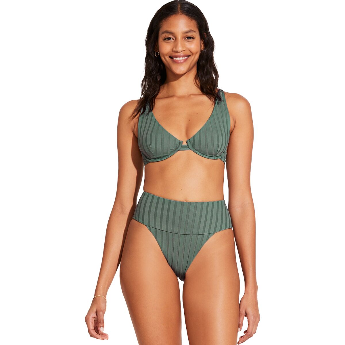 取寄) ビタミン A ウィメンズ women Women's Aloe Emmi Vitamin Bottom ウェスト SuperRib High Waist ボトム ハイ レディース A 水着 | its.cfa.edu.py