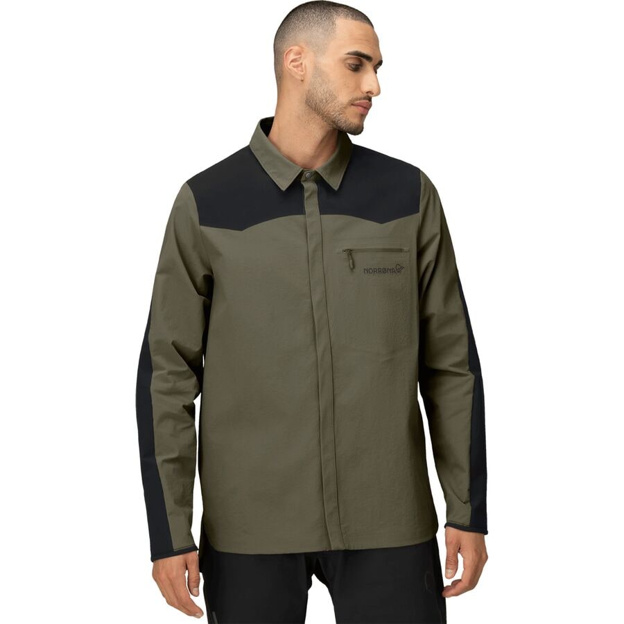 ノローナ メンズ シーボットン イコライザー テック ロングスリーブ Lサイズ skibotn equaliser tech Long sleeve (M) | フルマークスストア