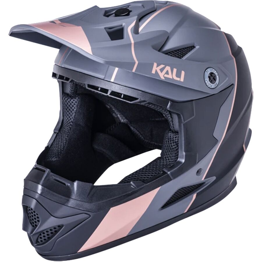 選択 返品送料無料 取寄 カリプロテクィブ ゾッカ フル-フェイス ヘルメット- キッズ Kali Protectives Zoka Full-Face Helmet- Kids' Stripe Matte Black Bronze transac.uk transac.uk