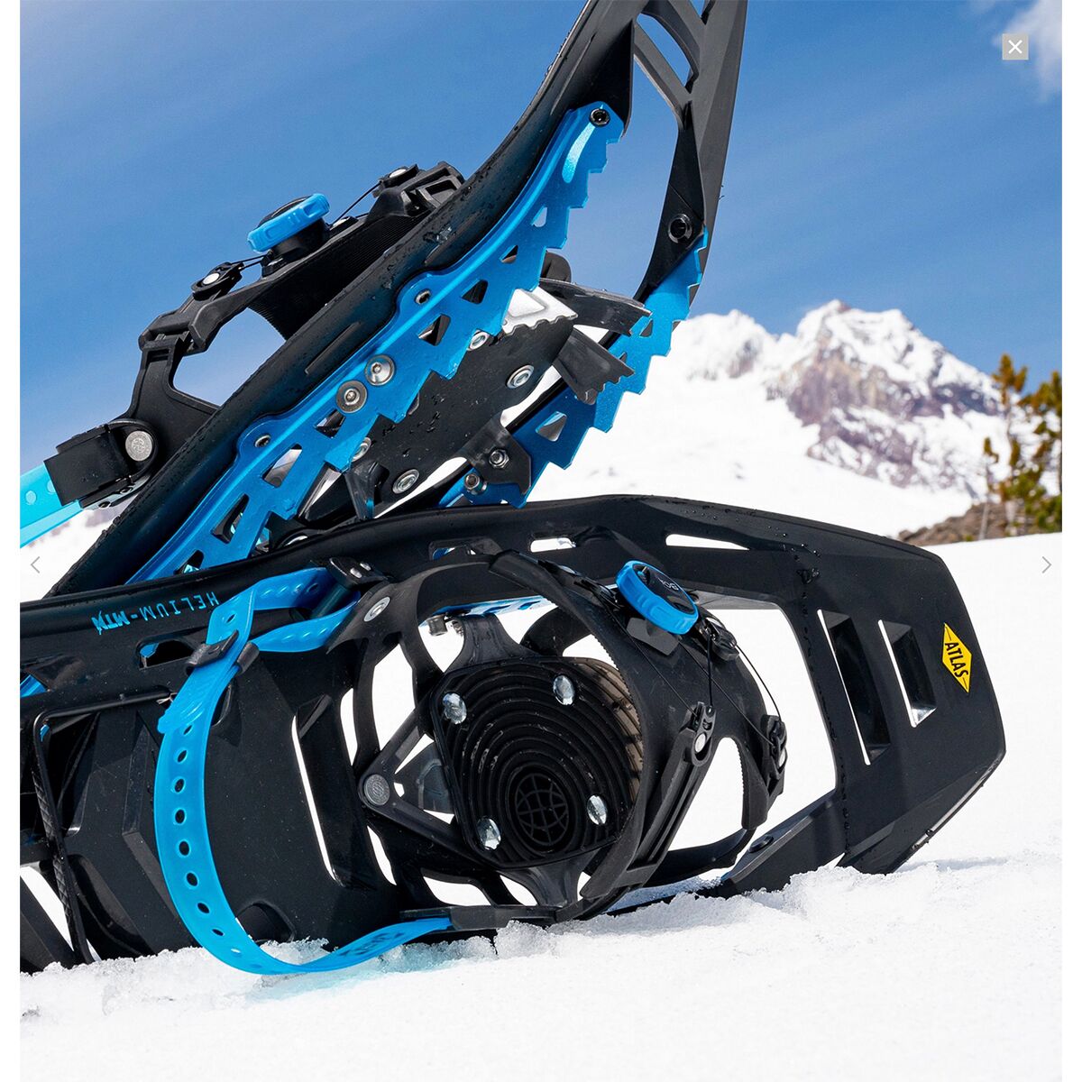 取寄) アトラススノーシュー ヘリウム Snowshoes MTN Blue マウント