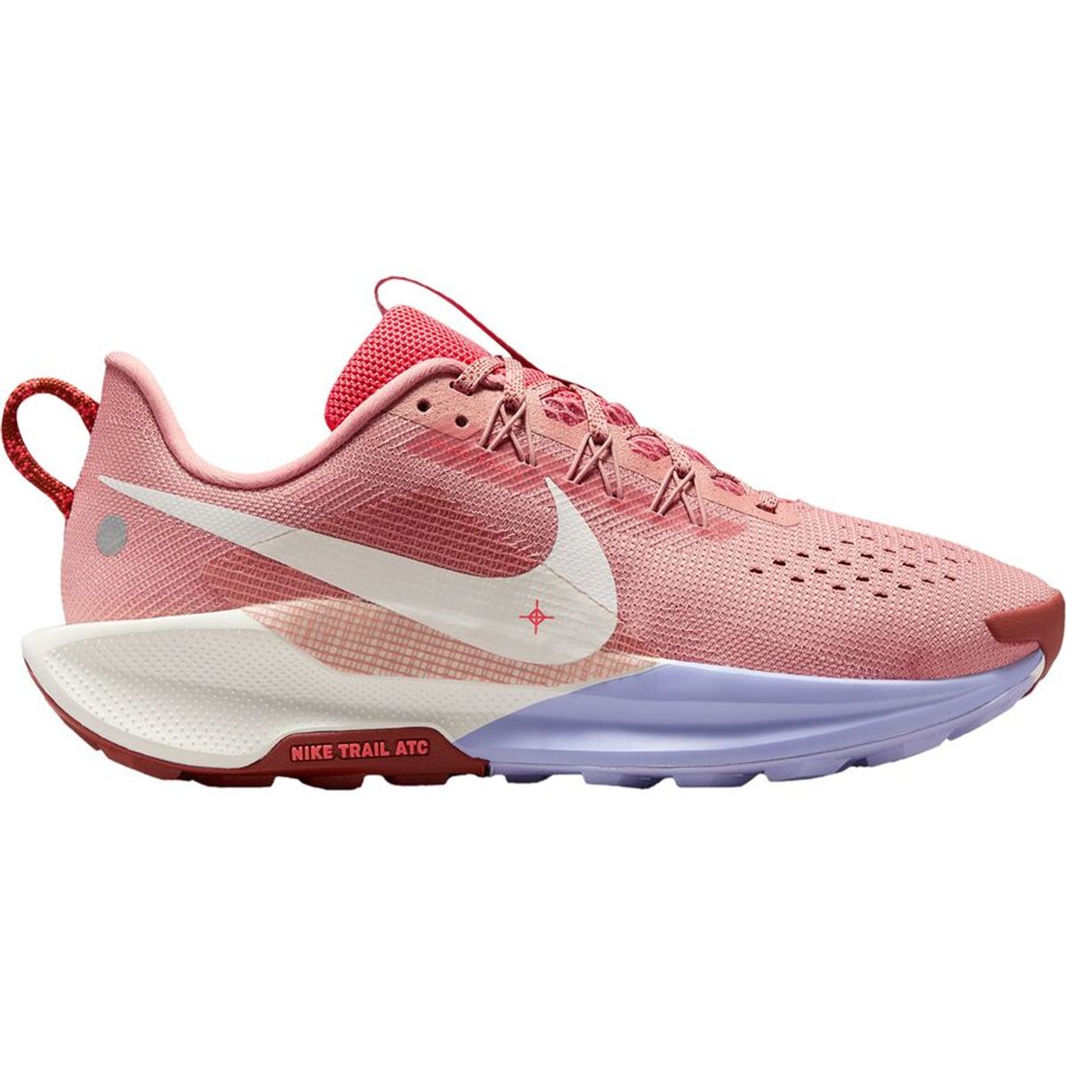 (取寄) ナイキ レディース ペガサス 5 トレイル ランニング シューズ - ウィメンズ Nike women Pegasus 5 Trail Running Shoe - Women's Red Stardust/Mars Stone-Sail-Lilac Ice画像
