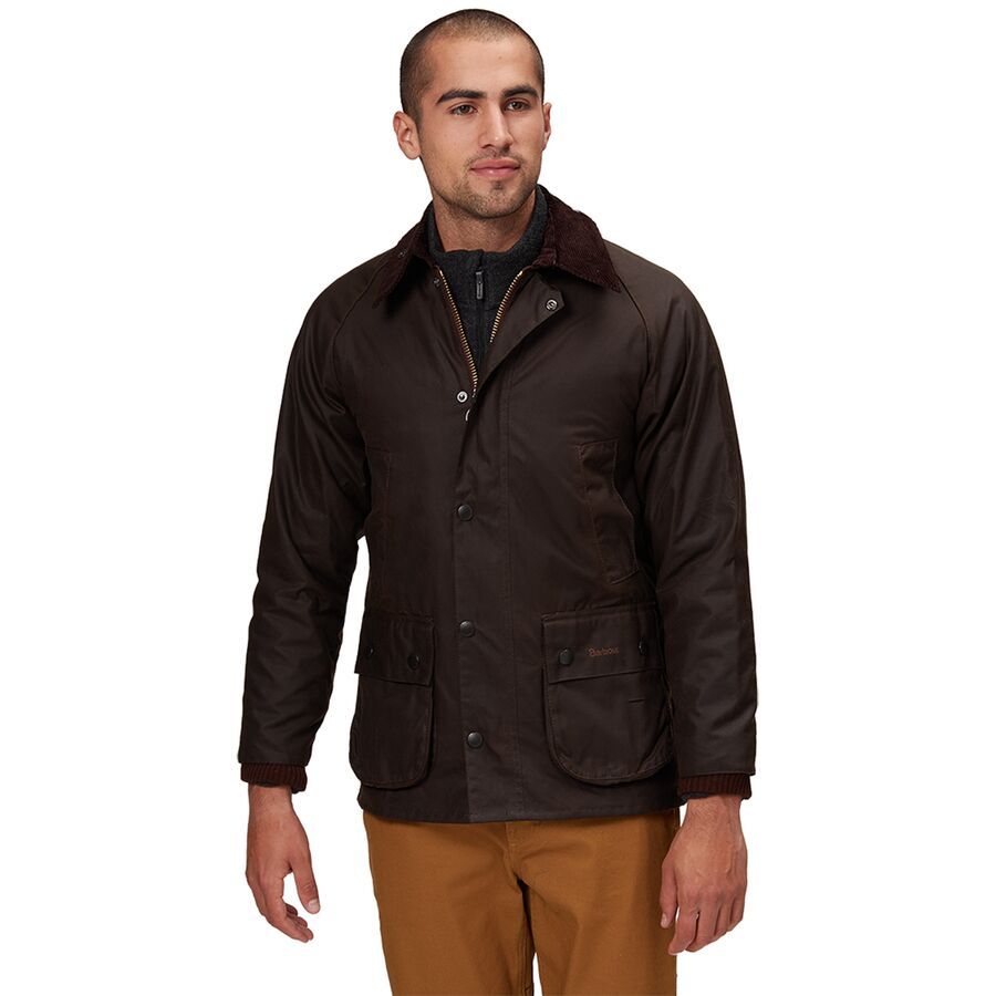 (取寄) バブアー メンズ クラシック ビデイル ワックス ジャケット - メンズ Barbour men Classic Bedale Wax Jacket - Men's Olive
