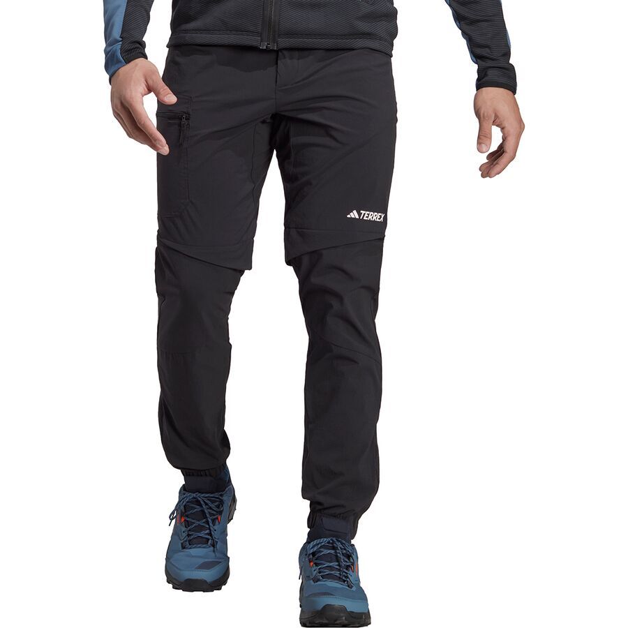 (取寄) アディダステレックス メンズ ユーティリタス ハイキング ジップ オフ パンツ - メンズ Adidas TERREX men Utilitas Hiking Zip Off Pants - Men's Black