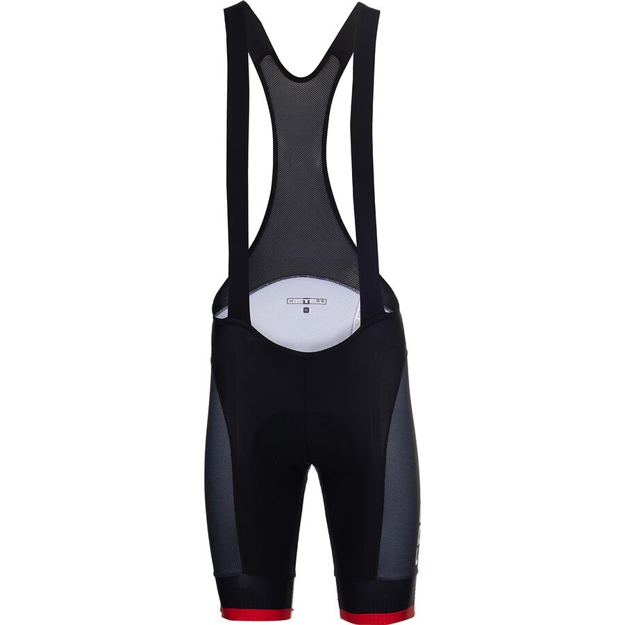 (取寄) カステリ メンズ コンペティツィオーネ 2 リミテッド エディション キット ビブショート - メンズ Castelli men Competizione 2 Limited Edition Kit Bibshort - Men's Black/White/Red
