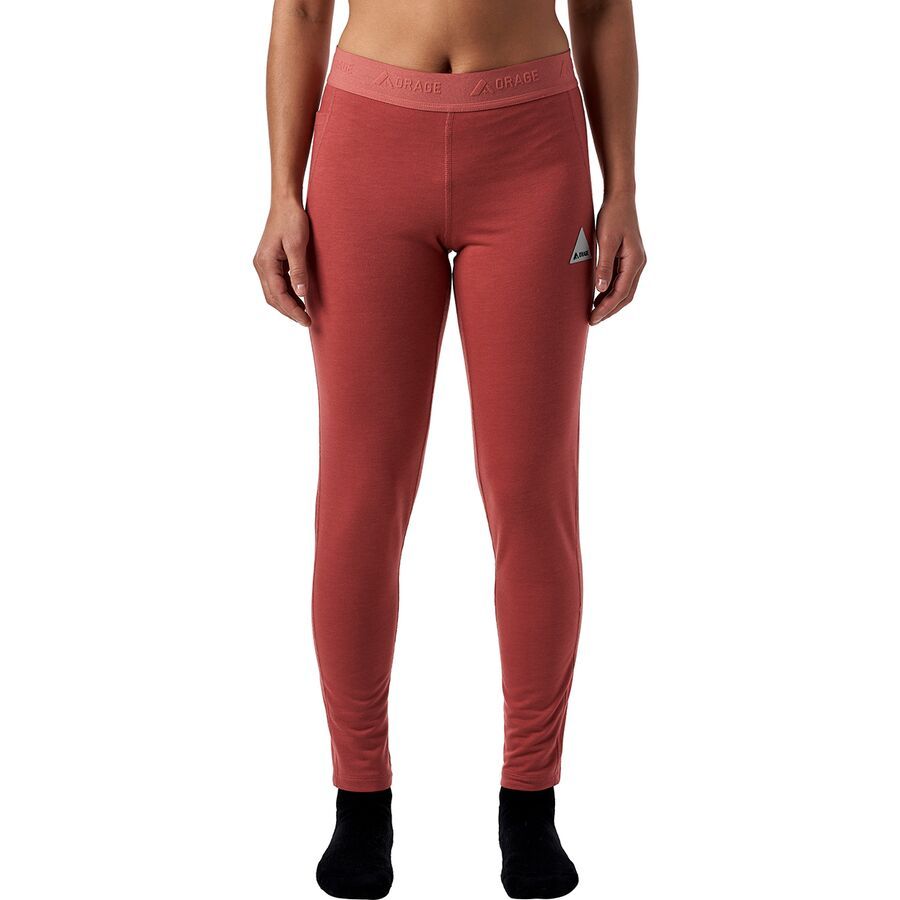 (取寄) オラージュ レディース エーデルワイス ヘビー ベース レイヤー パンツ - ウィメンズ Orage women Edelweiss Heavy Base Layer Pant - Women's Cedar