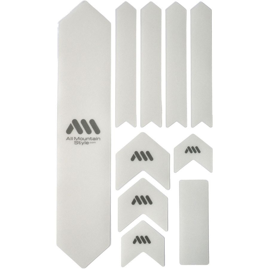 (取寄) オールマウンテンスタイル ハニーコーム フレーム ガード Xl All Mountain Style Honeycomb Frame Guard XL Clear/Silver