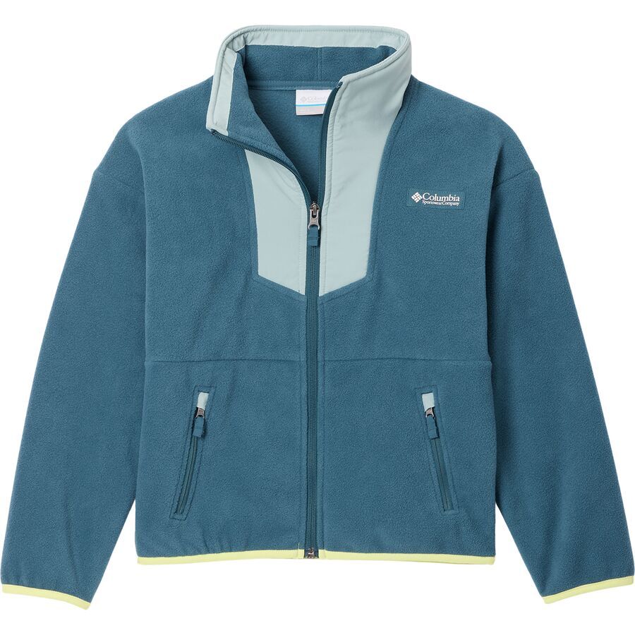 (取寄) コロンビア キッズ セコイア グローブ フルジップ フリース ジャケット - キッズ Columbia kids Sequoia Grove Full-Zip Fleece Jacket - Kids' Everblue/Crushed Blue 13,527円