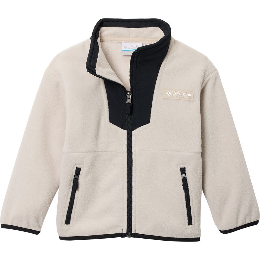 (取寄) コロンビア キッズ セコイア グローブ フルジップ フリース ジャケット - キッズ Columbia kids Sequoia Grove Full-Zip Fleece Jacket - Kids' Dark Stone/Black2