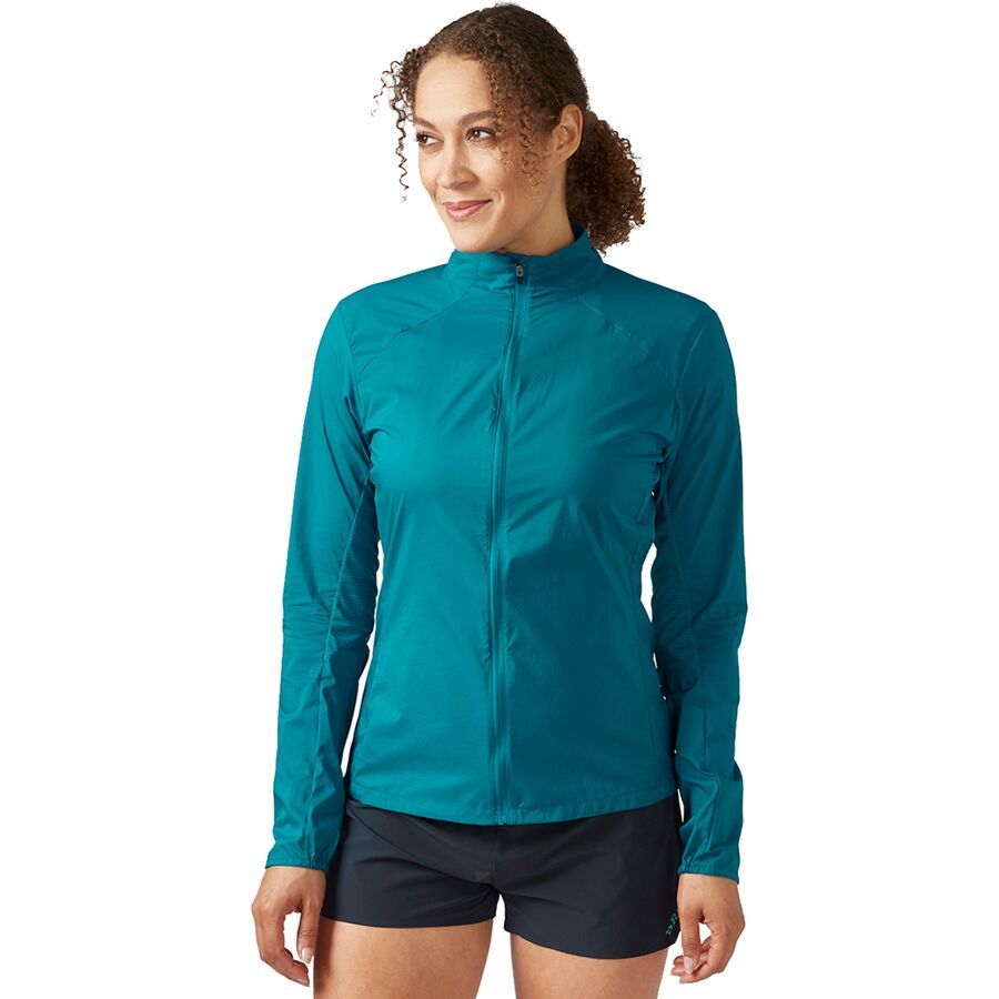 (取寄) ラブ レディース ウインドヴェール ジャケット - ウィメンズ Rab women Windveil Jacket - Women's Ultramarine