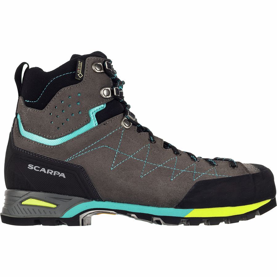 (取寄) スカルパ レディース ゾディアック プラス Gtx バックパッキング ブーツ - ウィメンズ Scarpa women Zodiac Plus GTX Backpacking Boot - Women's Shark/Maldive