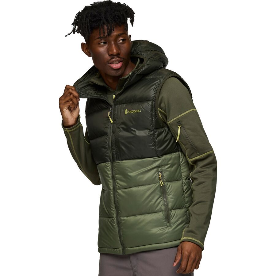(取寄) コトパクシ メンズ フエゴ マックス ダウン ベスト - メンズ Cotopaxi men Fuego Max Down Vest - Men's Woods/Fatigue