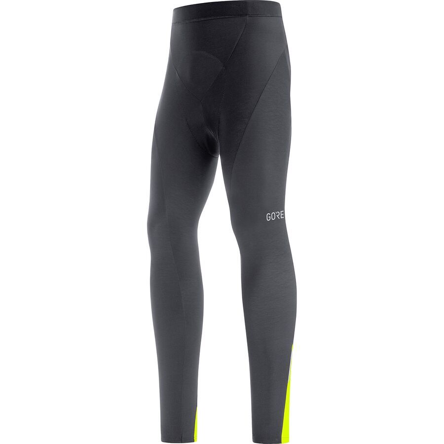 (取寄) ゴアウェア メンズ C3 サーモ タイツ+ - メンズ GOREWEAR men C3 Thermo Tights+ - Men's Black/Neon Yellow