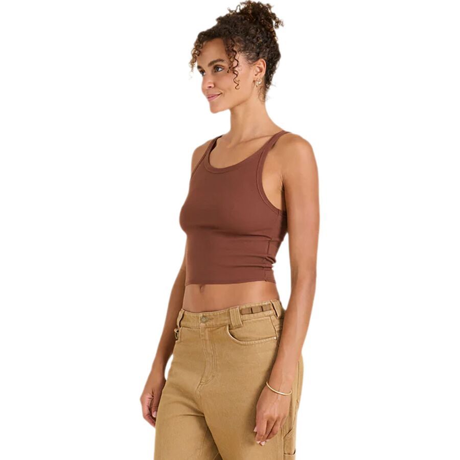 (取寄) ロアーク レディース ウィンド ウォーン タンク トップ - ウィメンズ Roark women Wind Worn Tank Top - Women's Sepia