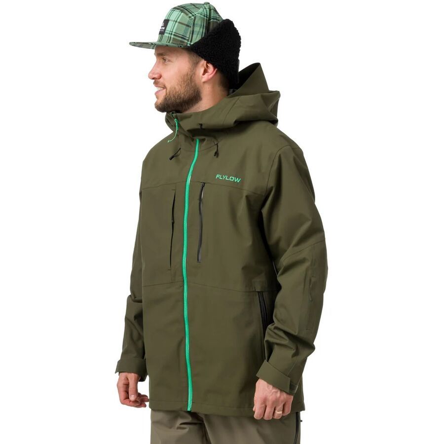 (取寄) フライロー メンズ クオンタム プロ ジャケット - メンズ Flylow men Quantum Pro Jacket - Men's Evergreen/Gecko