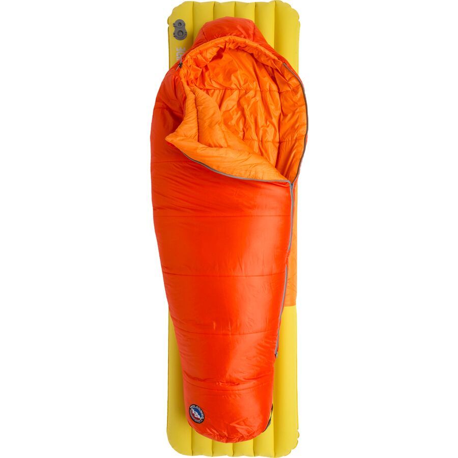 (取寄) ビッグアグネス キッズ ウルヴァリン 20 ファイアライン コア エコ スリーピング バッグ - キッズ Big Agnes kids Wolverine 20 Fireline Core Eco Sleeping Bag - Kids' Cherry Tomato/Tangelo