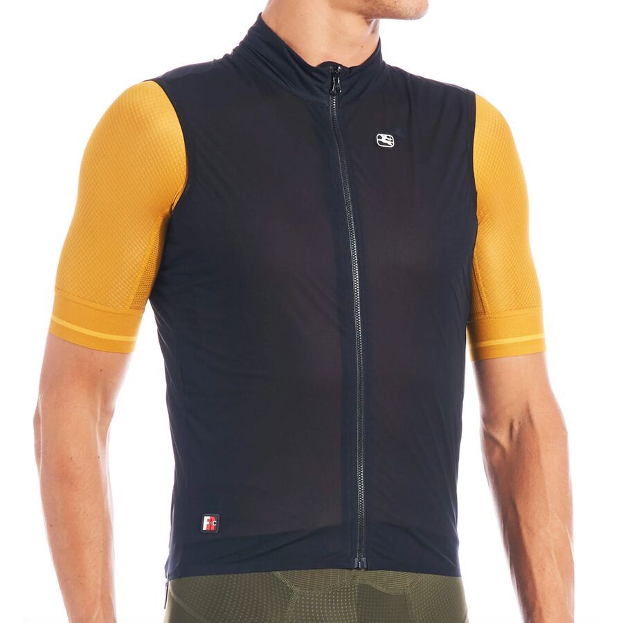 (取寄) ジョルダーナ メンズ FR-C プロ ウィンド ベスト - メンズ Giordana men FR-C Pro Wind Vest - Men's Black