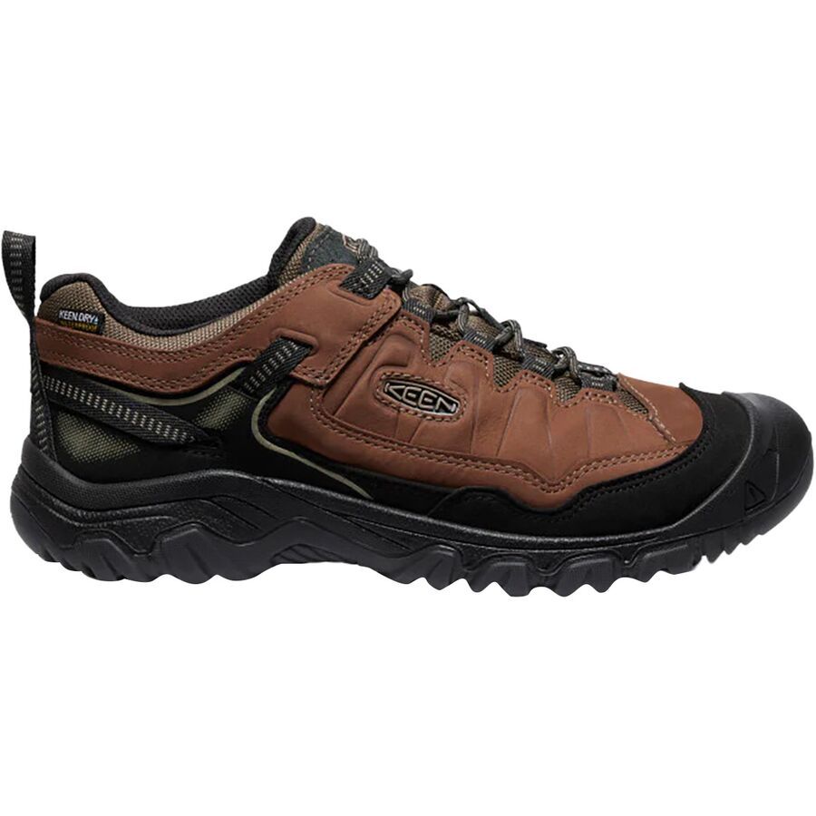 (取寄) キーン メンズ ターギー Iv Wp ワイド ハイキング ブーツ - メンズ KEEN men Targhee IV WP Wide Hiking Boot - Men's Bison/Black