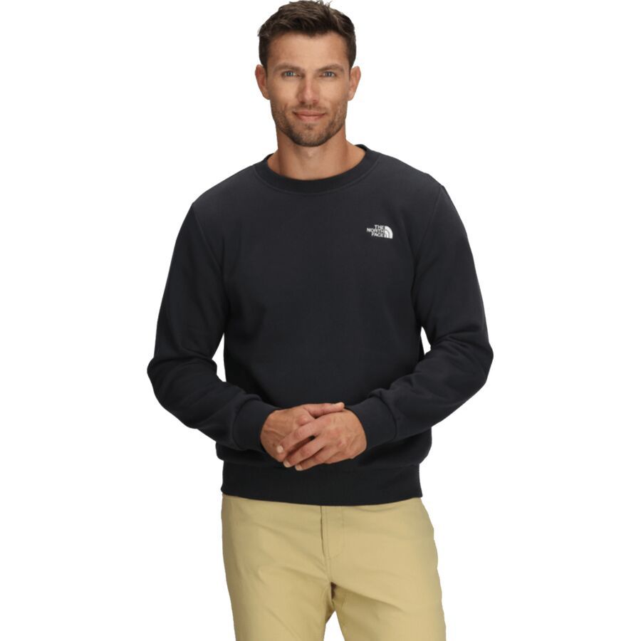 (取寄) ノースフェイス メンズ エボリューション エンブロイダー クルー スウェットシャツ - メンズ The North Face men Evolution Embroidered Crew Sweatshirt - Men's TNF Black