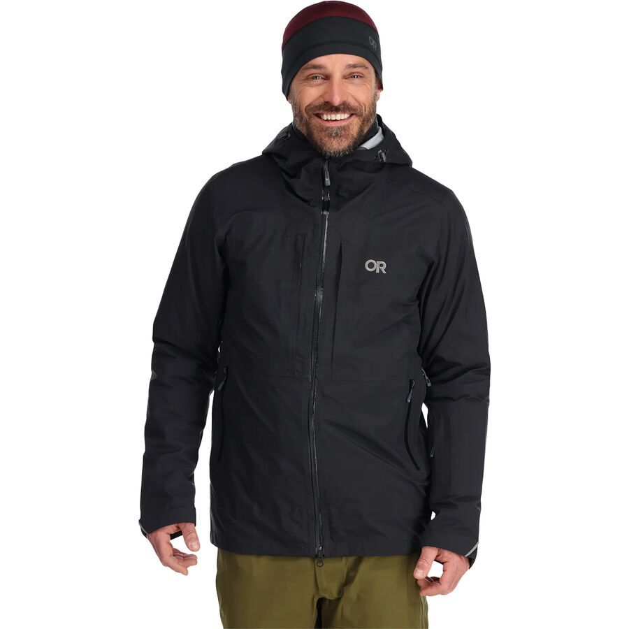 (取寄) アウトドア リサーチ メンズ カーバイド ジャケット - メンズ Outdoor Research men Carbide Jacket - Men's Solid Black