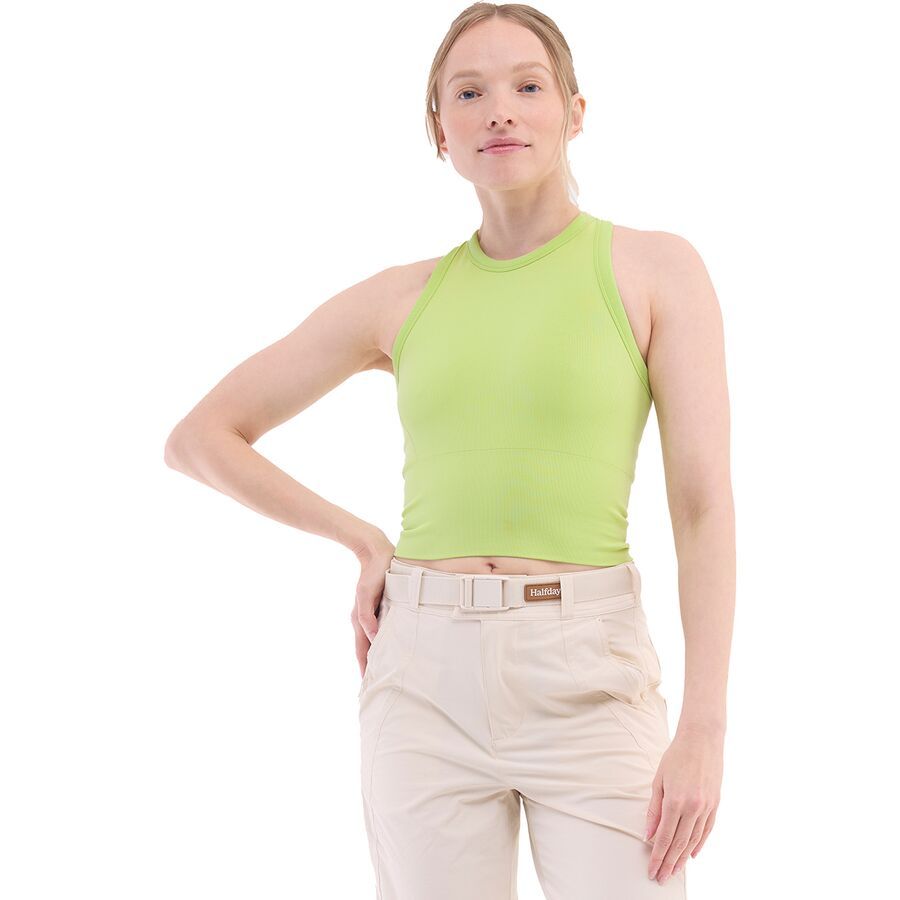 (取寄) ハーフデイズ レディース レイサーバック トップ - ウィメンズ Halfdays women Sunn Racerback Top - Women's Pistachio