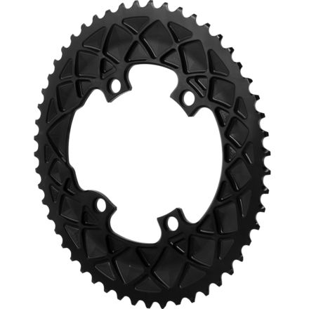 (取寄) アブソリュートブラック シマノ プレミアム オーバル ロード リング absoluteBLACK Shimano Premium Oval Road Ring Black|スウィートラグ