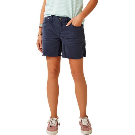 (取寄) カーヴ デザイン レディース オアフ 6インチ ツイル ショート - ウィメンズ Carve Designs women Oahu 6in Twill Short - Women's Navy|スウィートラグ