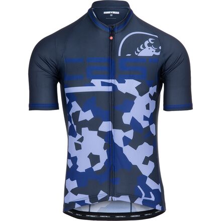 (取寄) カステリ メンズ アタッコ リミテッド エディション ジャージ - メンズ Castelli men Attacco Limited Edition Jersey - Men's Belgian Blue/Dark Infinity Blue/Violet Mist｜スウィートラグ