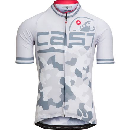 (取寄) カステリ メンズ アタッコ リミテッド エディション ジャージ - メンズ Castelli men Attacco Limited Edition Jersey - Men's Silver Gray/Vortex Gray｜スウィートラグ