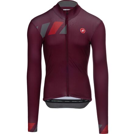 (取寄) カステリ メンズ ピサ ミッド リミテッド エディション ジャージ - メンズ Castelli men Pisa Mid Limited Edition Jersey - Men's Bordeaux/Gunmetal Gray/Rich Red｜スウィートラグ