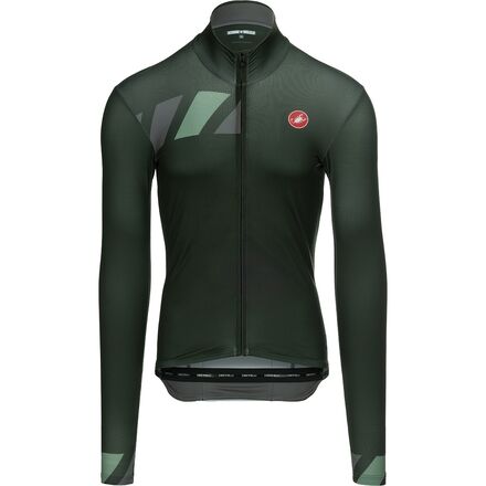 (取寄) カステリ メンズ ピサ ミッド リミテッド エディション ジャージ - メンズ Castelli men Pisa Mid Limited Edition Jersey - Men's Deep Green/Gunmetal Gray/Green Pepper｜スウィートラグ