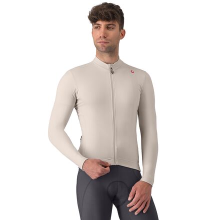 (取寄) カステリ メンズ エスプレッソ サーマル ジャージ - メンズ Castelli men Espresso Thermal Jersey - Men's Clay/Dark Gray|スウィートラグ