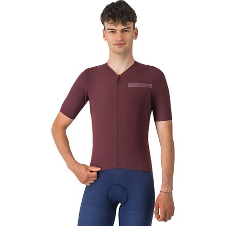 (取寄) カステリ メンズ プレミオ エボ ショートスリーブ ジャージ - メンズ Castelli men Premio Evo Short-Sleeve Jersey - Men's Deep Bordeaux|スウィートラグ