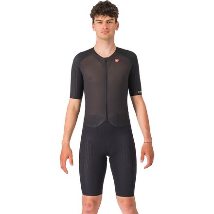 (取寄) カステリ メンズ サンレモ S トライ スピード スーツ - メンズ Castelli men Sanremo S Tri Speed Suit - Men's Black｜スウィートラグ