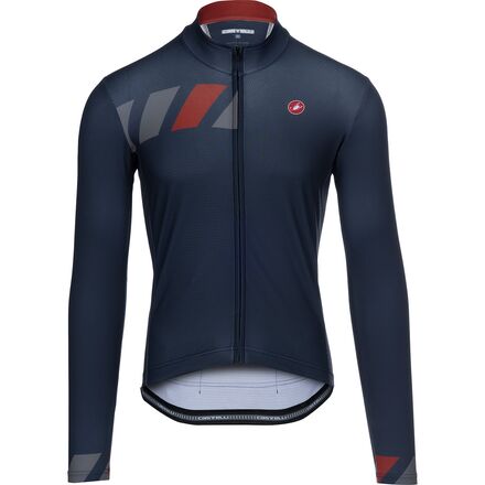 (取寄) カステリ メンズ ピサ サーマル リミテッド エディション ジャージ - メンズ Castelli men Pisa Thermal Limited Edition Jersey - Men's Belgian Blue/Gunmetal Gray/Iron｜スウィートラグ