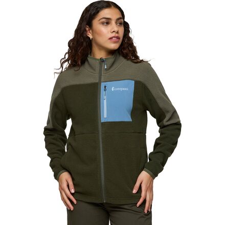 (取寄) コトパクシ レディース アブラゾ フリース フル-ジップ ジャケット - ウィメンズ Cotopaxi women Abrazo Fleece Full-Zip Jacket - Women's Fatigue/Woods｜スウィートラグ 22,960円