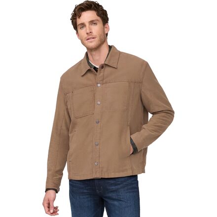 (取寄) デュア メンズ ノー スウェット モールスキン ジャケット - メンズ DU/ER men No Sweat Moleskin Jacket - Men's Dark Walnut|スウィートラグ