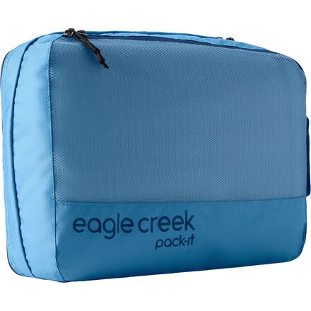 (取寄) イーグルクリーク パック-イット リビール クリーン/ダーティ ミディアム 15L キューブ Eagle Creek Pack-It Reveal Clean/Dirty Medium 15L Cube Blue Dawn|スウィートラグ