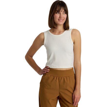 (取寄) フリーフライ レディース リブド タンク トップ - ウィメンズ Free Fly women Ribbed Tank Top - Women's Sea Salt｜スウィートラグ