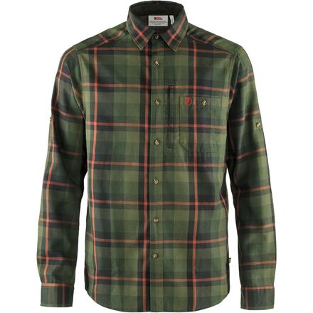 (取寄) フェールラーベン メンズ フィヤルグリム フランネル シャツ - メンズ Fjallraven men Fjallglim Flannel Shirt - Men's Laurel Green2|スウィートラグ