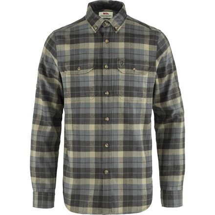 (取寄) フェールラーベン メンズ シンギ ヘビー レギュラー フィット フランネル シャツ - メンズ Fjallraven men Singi Heavy Regular Fit Flannel Shirt - Men's Super Grey/Stone Grey｜スウィートラグ