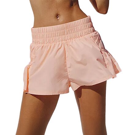 (取寄) エフピー ムーブメント レディース ゲット ユア フラート オン ショート - ウィメンズ FP Movement women Get Your Flirt On Short - Women's Pastel Peach｜スウィートラグ