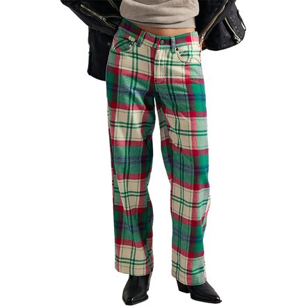 (取寄) フリーピープル レディース チアーズ パンツ - ウィメンズ Free People women Cheers Pant - Women's Green Combo|スウィートラグ