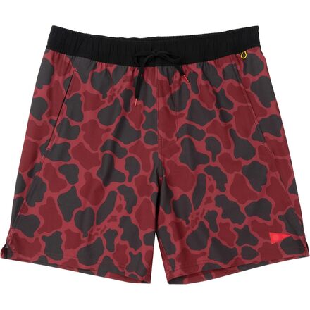 (取寄) メンズ スタンダード イシュー エラスティック ショート - メンズ Florence Marine X men Standard Issue Elastic Short - Men's Maroon Camo｜スウィートラグ