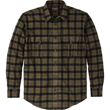 (取寄) フィルソン メンズ アラスカン ガイド シャツ - メンズ Filson men Alaskan Guide Shirt - Men's Otter Green/Black｜スウィートラグ